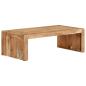 Preview: ARDEBO.de - Couchtisch 110x55x35 cm Massivholz Akazie
