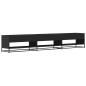 Preview: TV-Schrank Schwarz 270x40x46 cm Holzwerkstoff