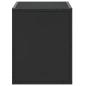 Preview: TV-Schrank Schwarz 60x31x39,5 cm Holzwerkstoff und Metall