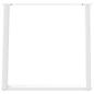 Preview: Esstischbeine U-Form 2 Stk. Weiß 70x(72-73) cm Stahl