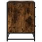 Preview: Schubladenschrank Räuchereiche 70x41x56 cm Holzwerkstoff