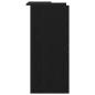 Preview: Empfangstheke Schwarz 55x50x103,5 cm Holzwerkstoff