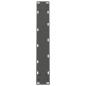 Preview: Esstisch Hellbraun 220x80x74 cm Massivholz Eiche Rechteckig