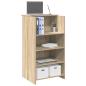 Preview: ARDEBO.de - Empfangstheke Sonoma-Eiche 55x50x103,5 cm Holzwerkstoff