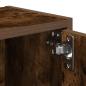 Preview: Bücherregal Räuchereiche 40x24x77 cm Holzwerkstoff