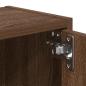 Preview: Bücherregal Braun Eichen-Optik 40x24x52 cm Holzwerkstoff