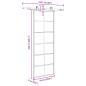 Preview: Schiebetür mit Beschlag 76x205 cm ESG-Glas & Aluminium