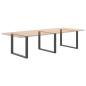 Preview: Couchtischbeine U-Form 2 Stk. Anthrazit 100x(72-73) cm Stahl