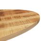 Preview: Tischplatte 110x40x3,8 cm Oval Massivholz Mango