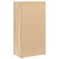 Preview: Bücherregal Sonoma-Eiche 40x24x77 cm Holzwerkstoff