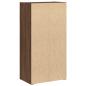 Preview: Bücherregal Braun Eichen-Optik 40x24x77 cm Holzwerkstoff
