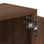Preview: Bücherregal Braun Eichen-Optik 40x24x77 cm Holzwerkstoff
