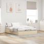 Preview: Ottoman-Bett ohne Matratze Creme 140x200 cm Stoff