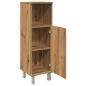 Preview: Badschrank Artisan-Eiche 30x30x95 cm Holzwerkstoff