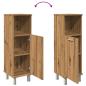 Preview: Badschrank Artisan-Eiche 30x30x95 cm Holzwerkstoff
