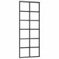 Preview: Schiebetür mit Beschlag 76x205 cm ESG-Glas & Aluminium