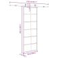 Preview: Schiebetür mit Beschlag 76x205 cm ESG-Glas & Aluminium