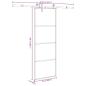 Preview: Schiebetür mit Beschlag 76x205 cm ESG-Glas & Aluminium
