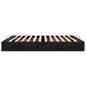 Preview: Ottoman-Bett ohne Matratze Schwarz 180x200 cm Stoff