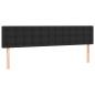 Preview: Ottoman-Bett mit Matratzen Schwarz 180x200 cm Kunstleder
