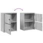 Preview: Bücherregal Grau Sonoma 40x24x52 cm Holzwerkstoff