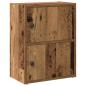 Preview: Bücherregal Altholz-Optik 40x24x52 cm Holzwerkstoff