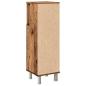 Preview: Badschrank Altholz-Optik 30x30x95 cm Holzwerkstoff