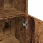 Preview: Badschrank Altholz-Optik 30x30x95 cm Holzwerkstoff