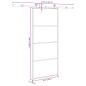 Preview: Schiebetür mit Beschlag 90x205 cm ESG-Glas & Aluminium