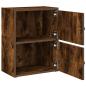 Preview: Bücherregal Räuchereiche 40x24x52 cm Holzwerkstoff
