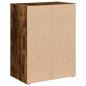 Preview: Bücherregal Räuchereiche 40x24x52 cm Holzwerkstoff
