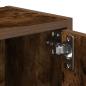 Preview: Bücherregal Räuchereiche 40x24x52 cm Holzwerkstoff