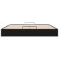 Preview: Ottoman-Bett ohne Matratze Schwarz 180x200 cm Samt