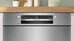 Preview: Bosch SMU2ITS09E Serie 2 Unterbau Geschirrspüler, 60 cm breit, 13 Maßgedecke, AquaStop, Kindersicherung, 5 Programme, Gebürsteter Stahl