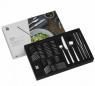 Preview: WMF 1177916040 Palermo Besteck-Set, 30-teilig, 6 Personen, Cromargan