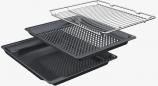 Preview: Bosch HBD672LS82 EEK: A+ Einbau-Backofen-Set mit Elektro-Kochfeld (HBG578BS3 + PKC845FP1D), 60 cm breit, 71 L, 3D-Heißluft, Air Fry, Pyrolytisch+Hydrolytisch, Kochfeld 80 cm breit, Rahmen aufliegend, schwarz