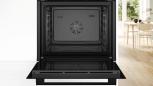 Preview: Bosch HBG537BB3 Serie 6 EEK: A+ Einbaubackofen, 71 L, 60 cm breit, 3D-Heißluft, AutoPilot 10, Versenkknebel, Eco Clean-Programm, Hydrolytisch, schwarz