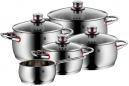 Preview: ARDEBO.de WMF Quality one Topf-Vorteils-Set, 5-teilig, induktionsgeeignet