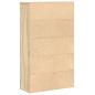 Preview: Bücherregal Sonoma-Eiche 60x24x101,5 cm Holzwerkstoff