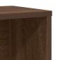 Preview: Bücherregal Braun Eichen-Optik 60x24x85 cm Holzwerkstoff