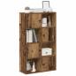Preview: ARDEBO.de - Bücherregal Altholz-Optik 60x24x101,5 cm Holzwerkstoff