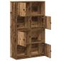 Preview: Bücherregal Altholz-Optik 60x24x101,5 cm Holzwerkstoff