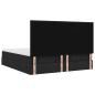 Preview: Ottoman-Bett mit Matratze Schwarz 180x200 cm Stoff