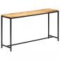Preview: Konsolentisch 140 x 35 x 76 cm Massivholz Mango