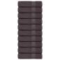 Preview: ARDEBO.de - Badetücher 10 Stk. Anthrazit 100x150 cm 360 g/m² 100% Baumwolle