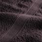 Preview: Waschlappen 50 Stk. Anthrazit 15x21 cm 360 g/m² 100% Baumwolle
