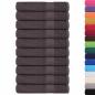 Preview: Handtücher 25 Stk. Anthrazit 100x200 cm 360 g/m² 100% Baumwolle