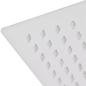 Preview: Regenbrause Edelstahl 50x50 cm Quadratisch