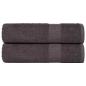 Preview: Handtücher 2 Stk. Anthrazit 50x100 cm 360 g/m² 100% Baumwolle