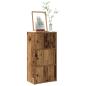 Preview: ARDEBO.de - Bücherregal Altholz-Optik 40x24x77 cm Holzwerkstoff